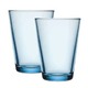 iittala Kartio(イッタラ カルティオ) ハイボール ペアセット ライトブルー