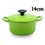 ル・クルーゼ Le Creuset  ココット・ロンド 14ｃｍ フルーツグリーン