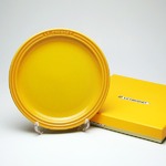 ル・クルーゼ （Le Creuset）  ラウンドプレート・LC 19cm ディジョンイエロー