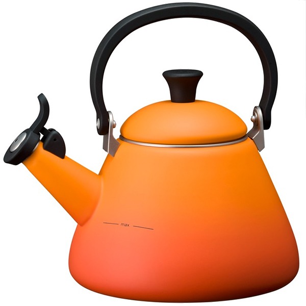 【送料無料】Le Creuset　ル・クルーゼ ケトル・コーン 1.6Ｌ オレンジ