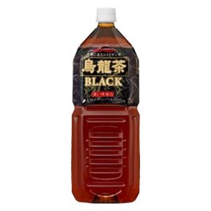 【まとめ買い】ポッカサッポロ 烏龍茶BLACK ペットボトル 2.0L 12本入り【6本×2ケース】