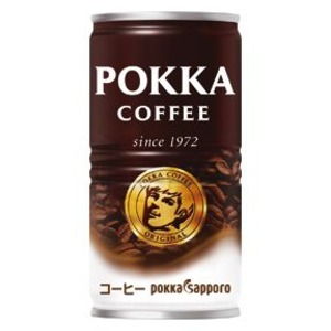 【まとめ買い】ポッカサッポロ ポッカコーヒー オリジナル 190g 缶 30本入り（1ケース） - 拡大画像