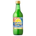 【まとめ買い】ポッカサッポロ お酒にプラス グレープフルーツ 540ml 瓶 24本入り【12本×2ケース】