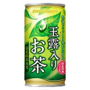 【まとめ買い】ポッカサッポロ 玉露入りお茶 缶 190g 30本入り(1ケース) 商品画像