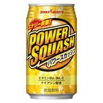 【まとめ買い】ポッカサッポロ パワースカッシュ 350ml 缶 24本入り(1ケース)