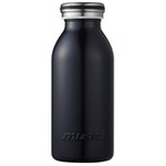 mosh!（モッシュ） ステンレスボトル 350ml ブラック DMMB350BK