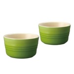 ル・クルーゼ （Le Creuset）   ラムカン L 10cm フルーツグリーン 2個セット