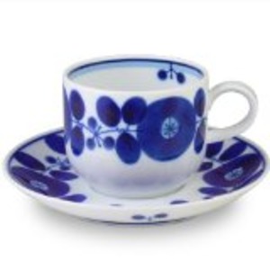 白山陶器 ブルーム コーヒーカップ&ソーサー 200ml - 拡大画像