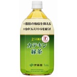 【まとめ買い】伊藤園 2つの働き カテキン緑茶 PET 1.05L×12本（1ケース）