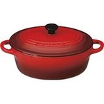 ル・クルーゼ （Le Creuset）  ミニ・オーバル・ココット チェリーレッド