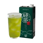 【まとめ買い】WHITE NOBLE TEA 業務用宇治玉露入り緑茶 1L 紙パック 12本（6本×2ケース）