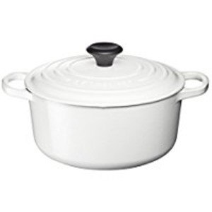 ル・クルーゼ （Le Creuset） シグニチャー ココット・ロンド 16cm ホワイト