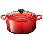 ル・クルーゼ （Le Creuset） シグニチャー ココット・ロンド 20cm チェリーレッド