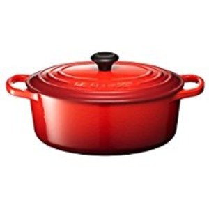 ル・クルーゼ （Le Creuset） シグニチャー ココット・ジャポネーズ 24cm チェリーレッド