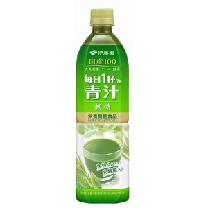 【まとめ買い】伊藤園 毎日1杯の青汁 無糖 PET 900g×12本（1ケース）
