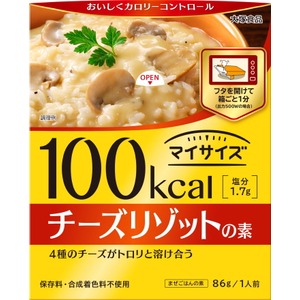 【まとめ買い】大塚食品 100kcalマイサイズ チーズリゾットの素 86g 30個（1ケース）