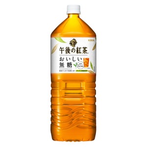 【まとめ買い】キリン 午後の紅茶 おいしい無糖 ペットボトル 2.0L 6本入り（1ケース）