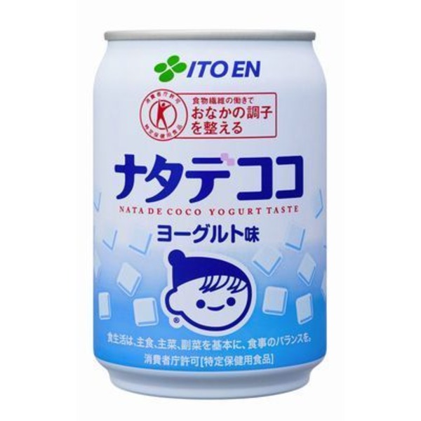 (まとめ買い)伊藤園 ナタデココ ヨーグルト味 缶 280g×48本(24本×2ケース) b04