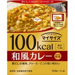 【まとめ買い】大塚食品 100kcalマイサイズ 和風カレー 100g 10個