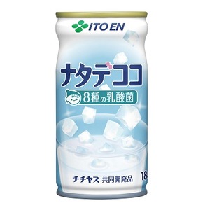 【まとめ買い】伊藤園ナタデココ 8種の乳酸菌 缶 185g×30本（1ケース）