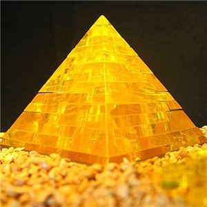 3D立体パズル ピラミッド イエロー