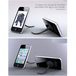 【化粧箱無】iphone4 moblie tail【黒】iphone4 ケース