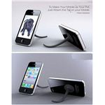 【化粧箱無】iphone4 moblie tail【黒】iphone4 ケース