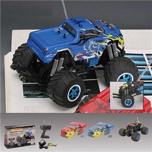 【正規品】HQ社708 憧れの乗り物を操縦できる♪ラジコンカー A2（ブルー）