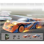【正規品】HQ社718 憧れの乗り物を操縦できる♪ラジコンカー A2（ブルー）