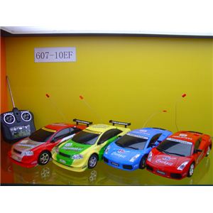 【正規品】HQ社607-10EF 憧れの乗り物を操縦できる♪ラジコンカー レッド