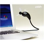 パソコンに繋ぐだけ USBミニ扇風機 USB扇風機 ピンク