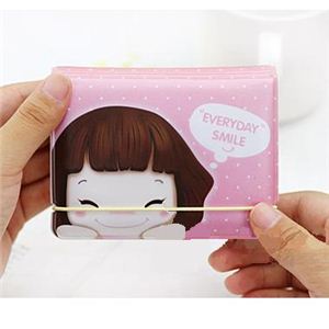 韓国発大容量カードケース イエロー