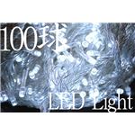 【2012】【連結可】防雨仕様LED100球イルミネーション ブルー 100球