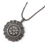 【選べる3色】人気のループタイのお花ネックレス