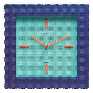 nanoblock（ナノブロック） Wall-clock（ウォールクロック） ブルー／濃いブルー NAWC-96901BL