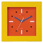 nanoblock（ナノブロック） Wall-clock（ウォールクロック） オレンジ／イエロー NAWC-96903YO