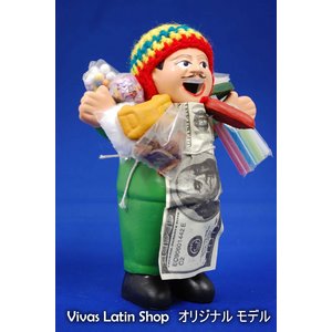 【エケコ人形15cm】ミックス色、人気サイズの15cm、色の指定ができません(ペルー直輸入) 商品写真3