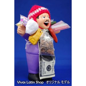 【エケコ人形15cm】ミックス色、人気サイズの15cm、色の指定ができません(ペルー直輸入) 商品写真4