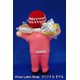 【エケコ人形15cm】【TYPE:1】ピンク色（桃色） 女性に人気！（ペルー直輸入） - 縮小画像3