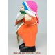 【エケコ人形19cm】 L サイズのエケコ人形・色はオレンジ（橙色） 当店モデル（ペルー直輸入） - 縮小画像4