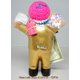 【エケコ人形19cm】 L サイズのエケコ人形・色はゴールド（金色） （ペルー直輸入） - 縮小画像3