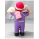 【エケコ人形15cm】 エケコ人形・色はパープル（紫色） （ペルー直輸入） - 縮小画像2