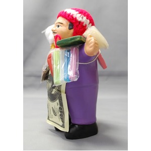 【エケコ人形15cm】 エケコ人形・色はパープル(紫色) (ペルー直輸入) 商品写真2