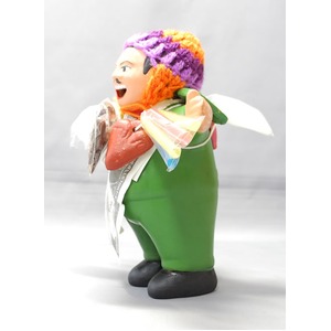 【エケコ人形15cm】 エケコ人形・色はグリーン(緑色) 当店モデル(ペルー直輸入) 商品写真2
