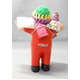 【エケコ人形15cm】 エケコ人形・色はオレンジ（橙色） 当店モデル（ペルー直輸入） - 縮小画像3