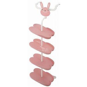 引っ掛け式キッズシューズラック ウサギ