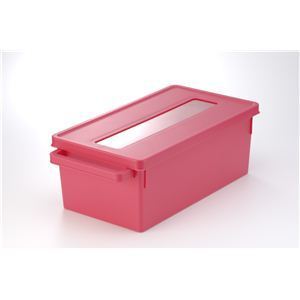 メディアコンテナ DVDケース ローズピンク
