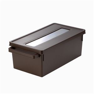 メディアコンテナ DVDケース ブラウン