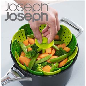 JosephJoseph（ジョゼフジョゼフ） ロータス 蒸し器 グリーン