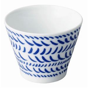 グラフィックス ブラッシュカップ ブルー 5個セット - 拡大画像